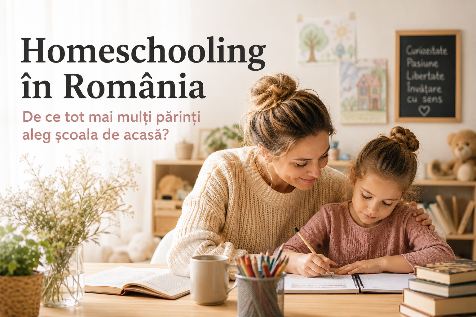 Homeschooling în România: De ce tot mai mulți părinți aleg școala de acasă pentru fericirea, siguranța și viitorul copiilor lor